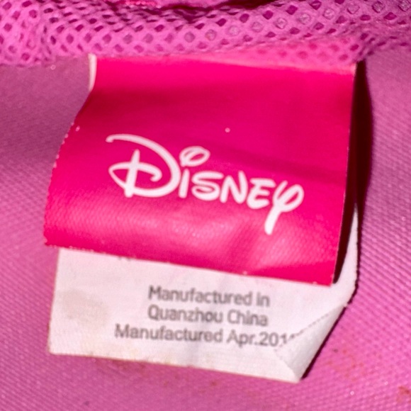 Disney Minnie Mouse small rolling backpack, hot pink, sparkly, preschool perfect - Picture 8 of 9